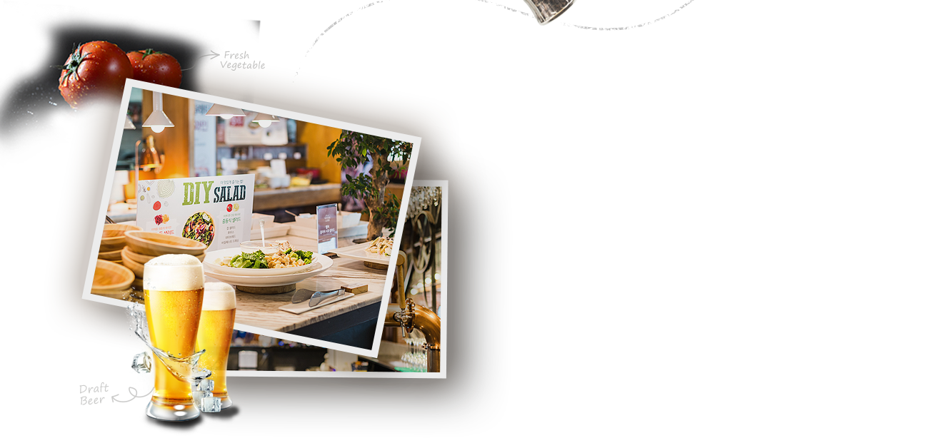 salad bar and pub